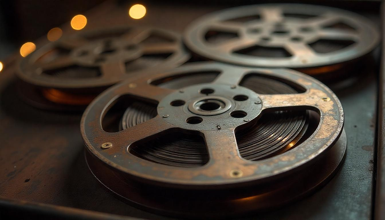 Old film reel symbolizing legacy media restoration and archival preservation